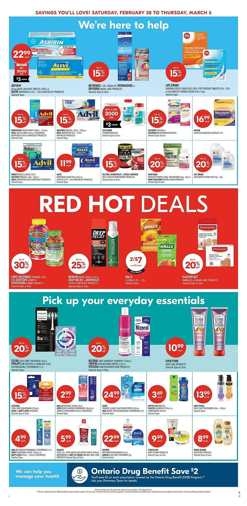 Shoppers Drug Mart flyer from February 28 to March 5 2026 - flyer page 6