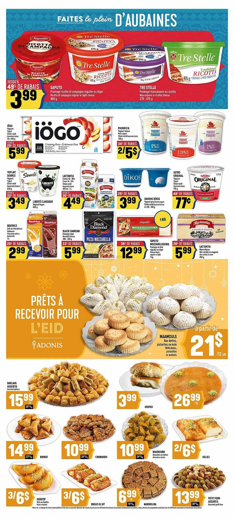 Marché Adonis flyer from March 27 to April 2 2025 - flyer page 9