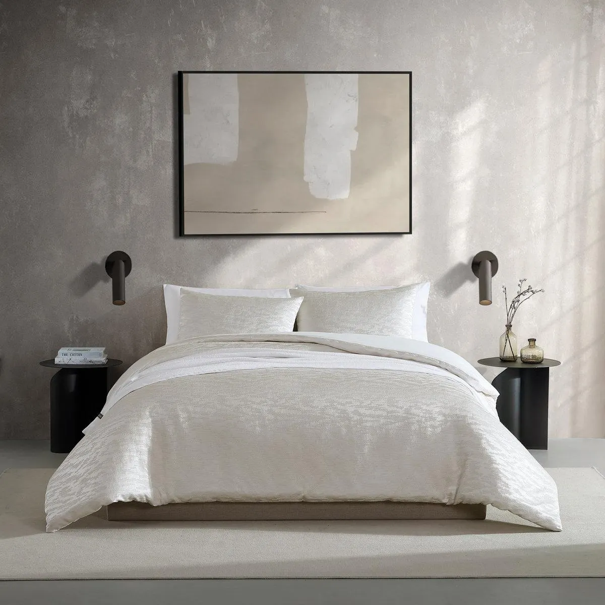 Vera Wang Illusion Ivory Comforter Set