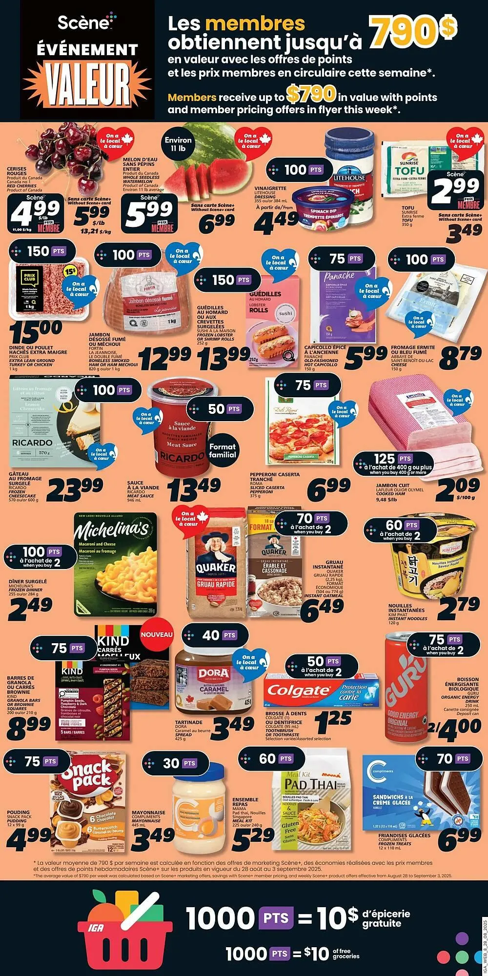 IGA flyer from August 28 to September 3 2025 - flyer page 13