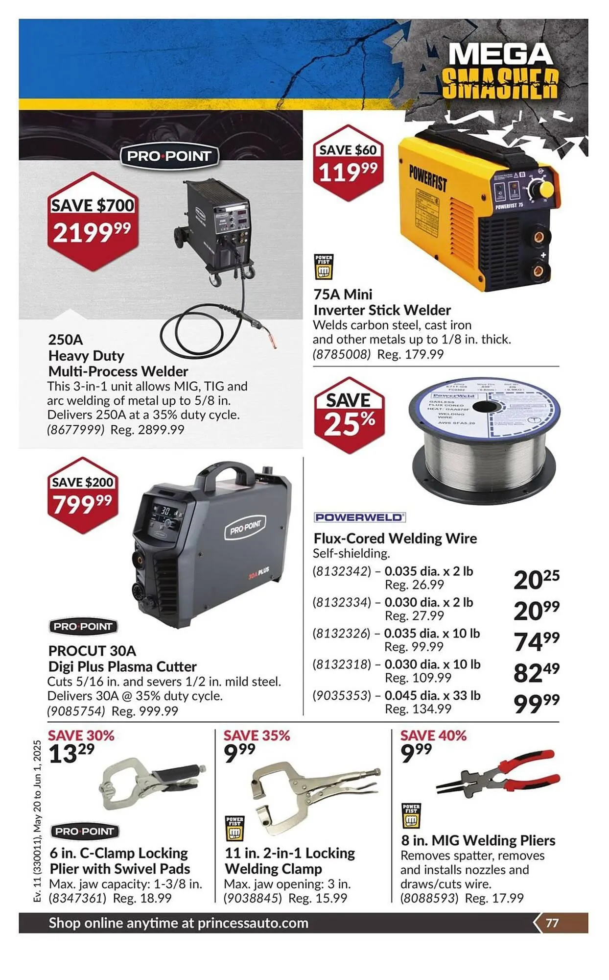 Princess Auto flyer from May 20 to June 1 2025 - flyer page 84