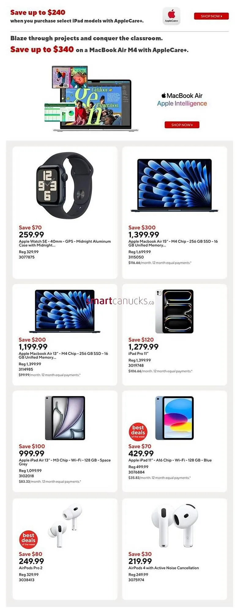 Staples flyer from August 29 to September 4 2025 - flyer page 12