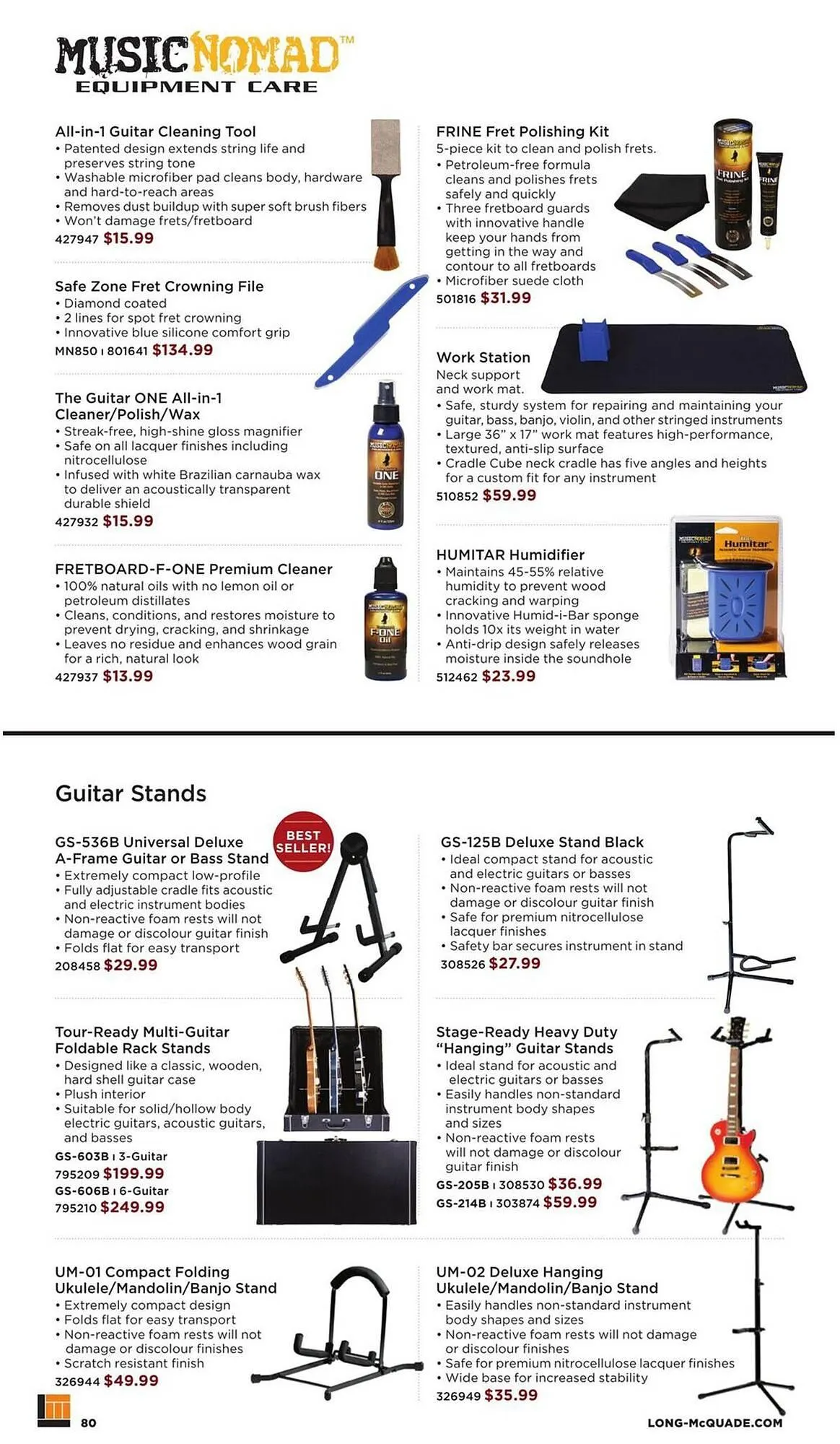 Long & McQuade flyer from October 9 to October 31 2025 - flyer page 80