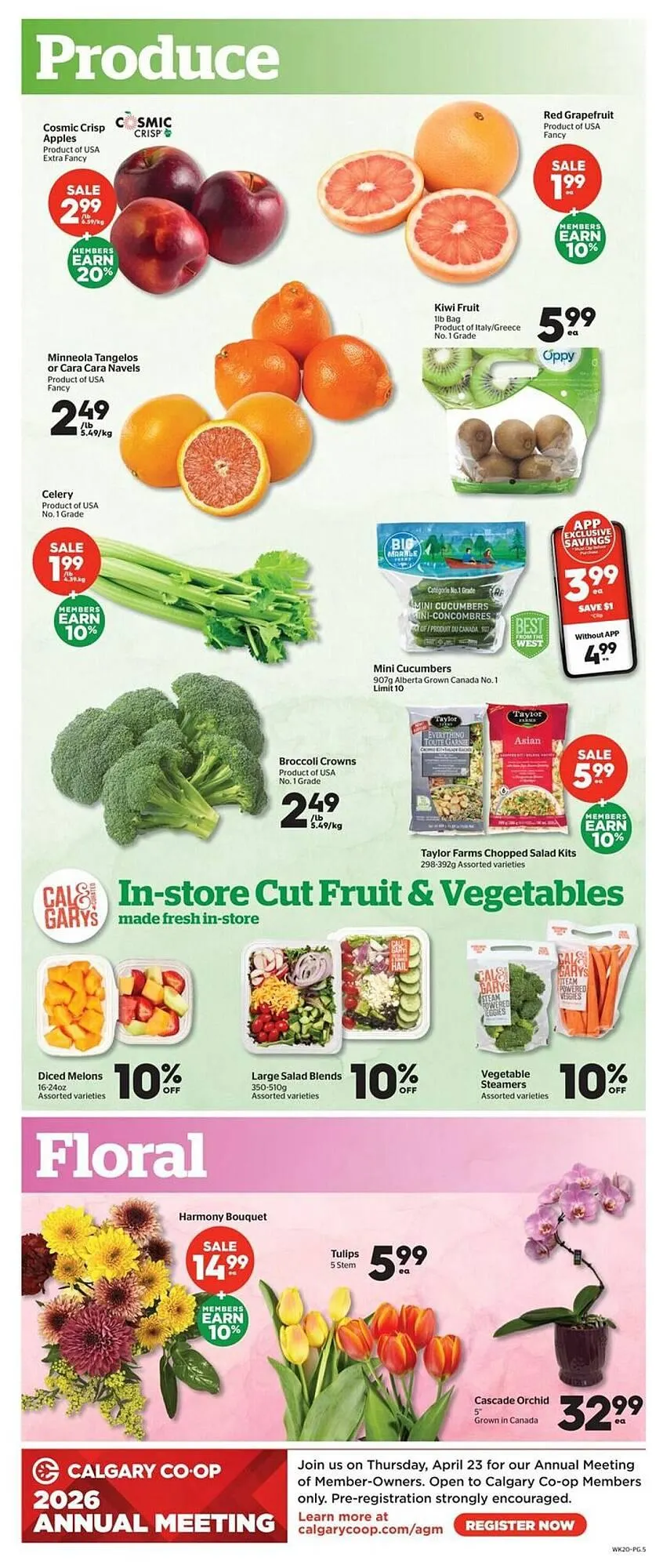 Calgary Co-op flyer from March 19 to March 25 2026 - flyer page 5
