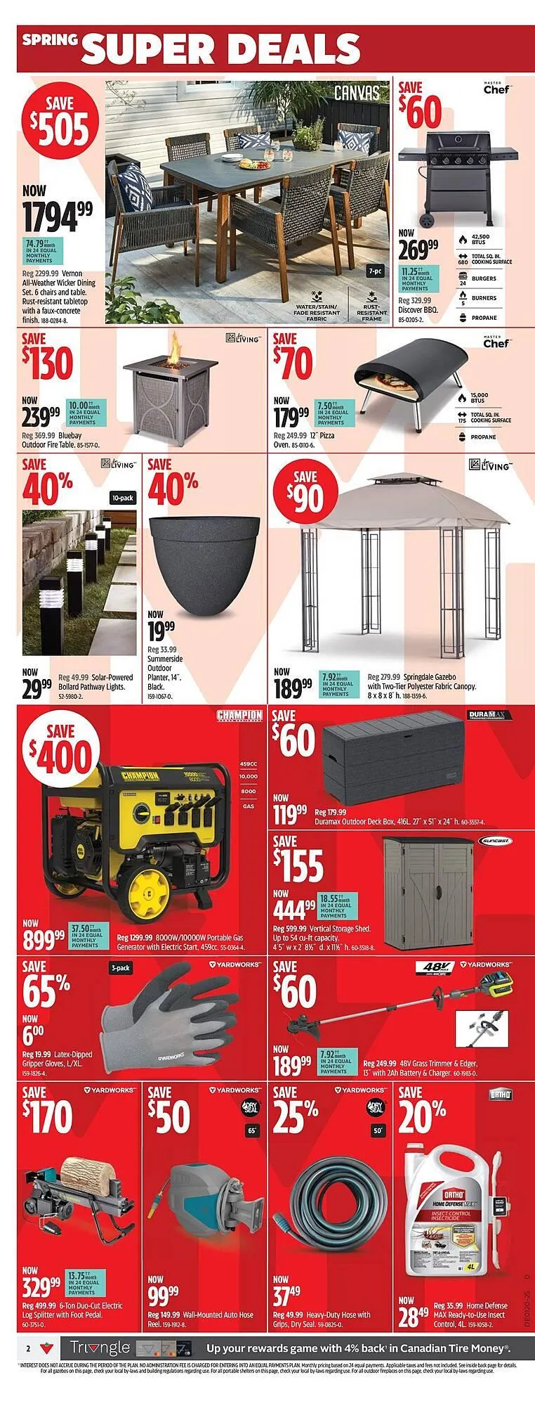 Canadian Tire flyer from May 8 to May 14 2025 - flyer page 2