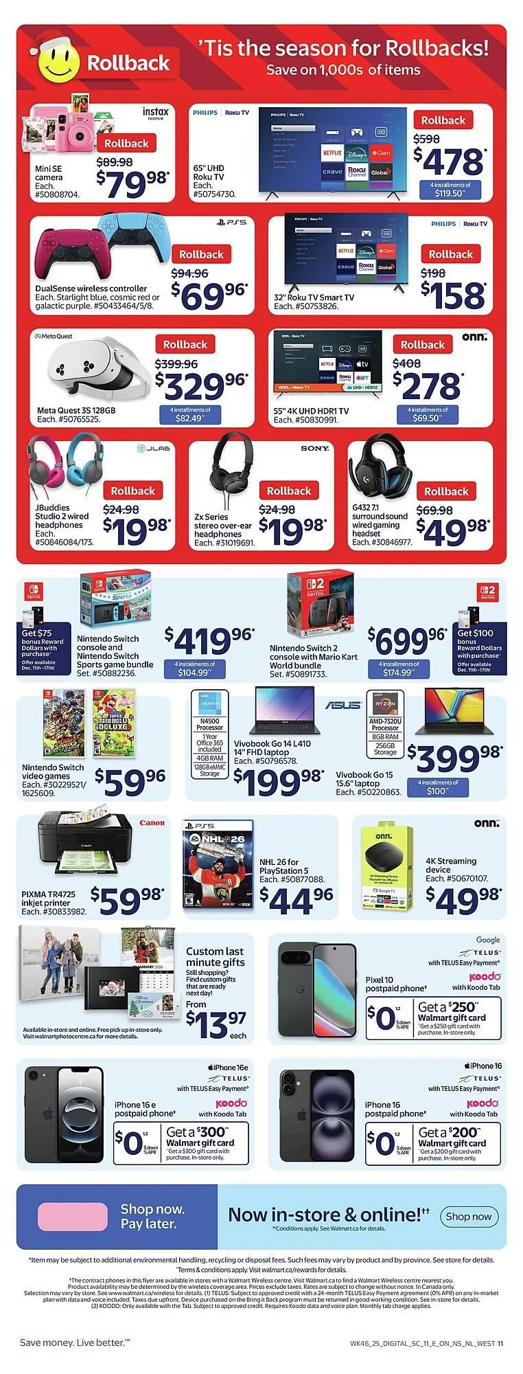 Walmart flyer from December 11 to December 18 2025 - flyer page 14
