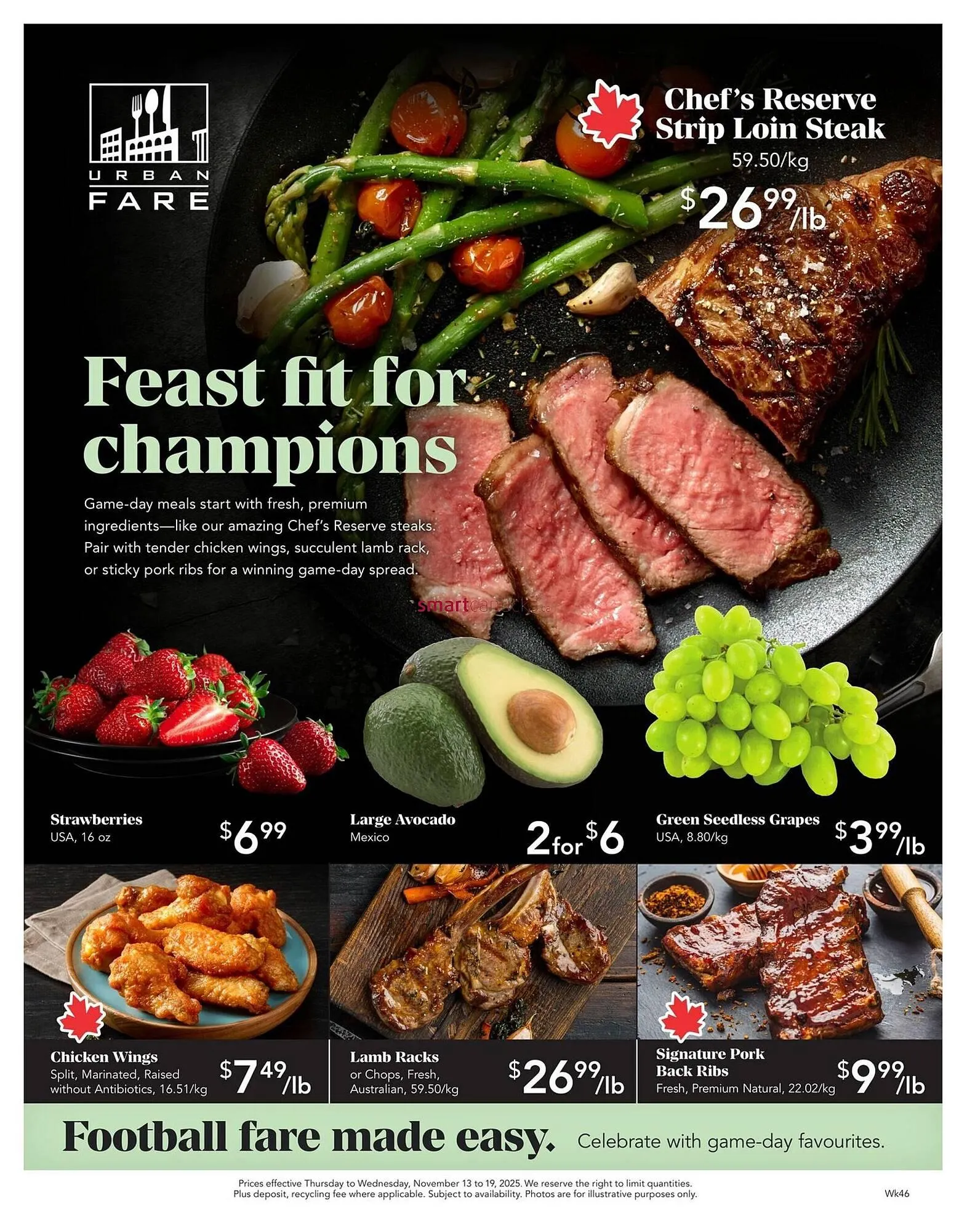 Urban Fare flyer from November 13 to December 10 2025 - flyer page 1