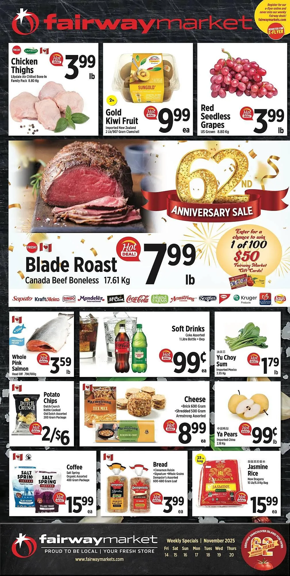 Fairway Market Canada flyer from November 13 to November 19 2025 - flyer page 1