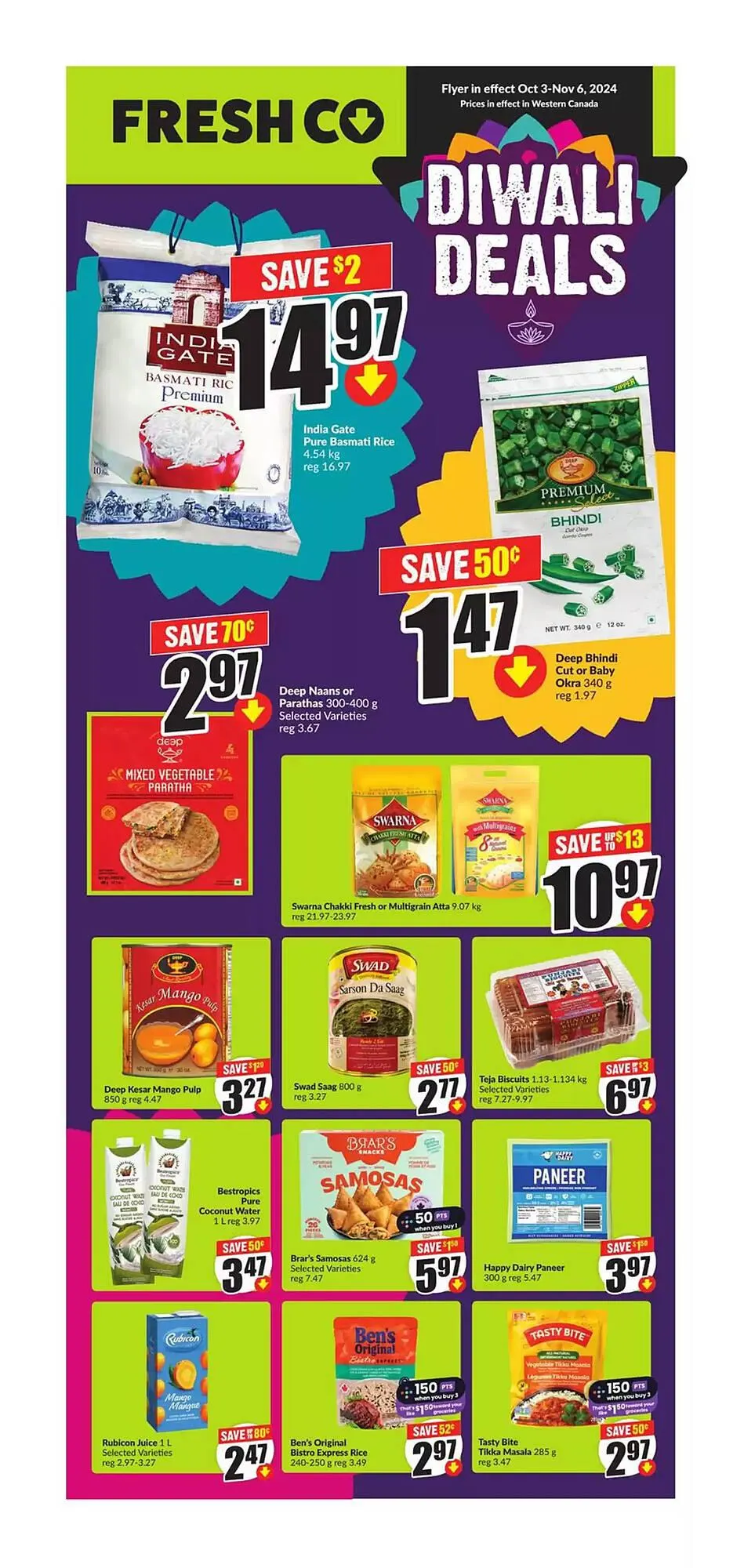 FreshCo flyer from October 3 to November 6 2024 - flyer page 1