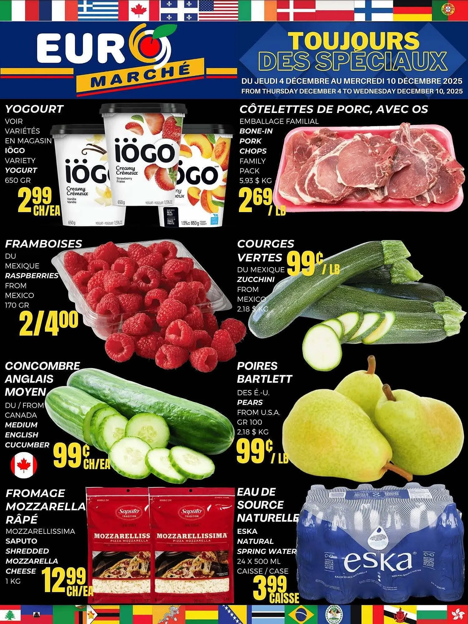 Euromarché flyer from December 4 to December 11 2025 - flyer page 1