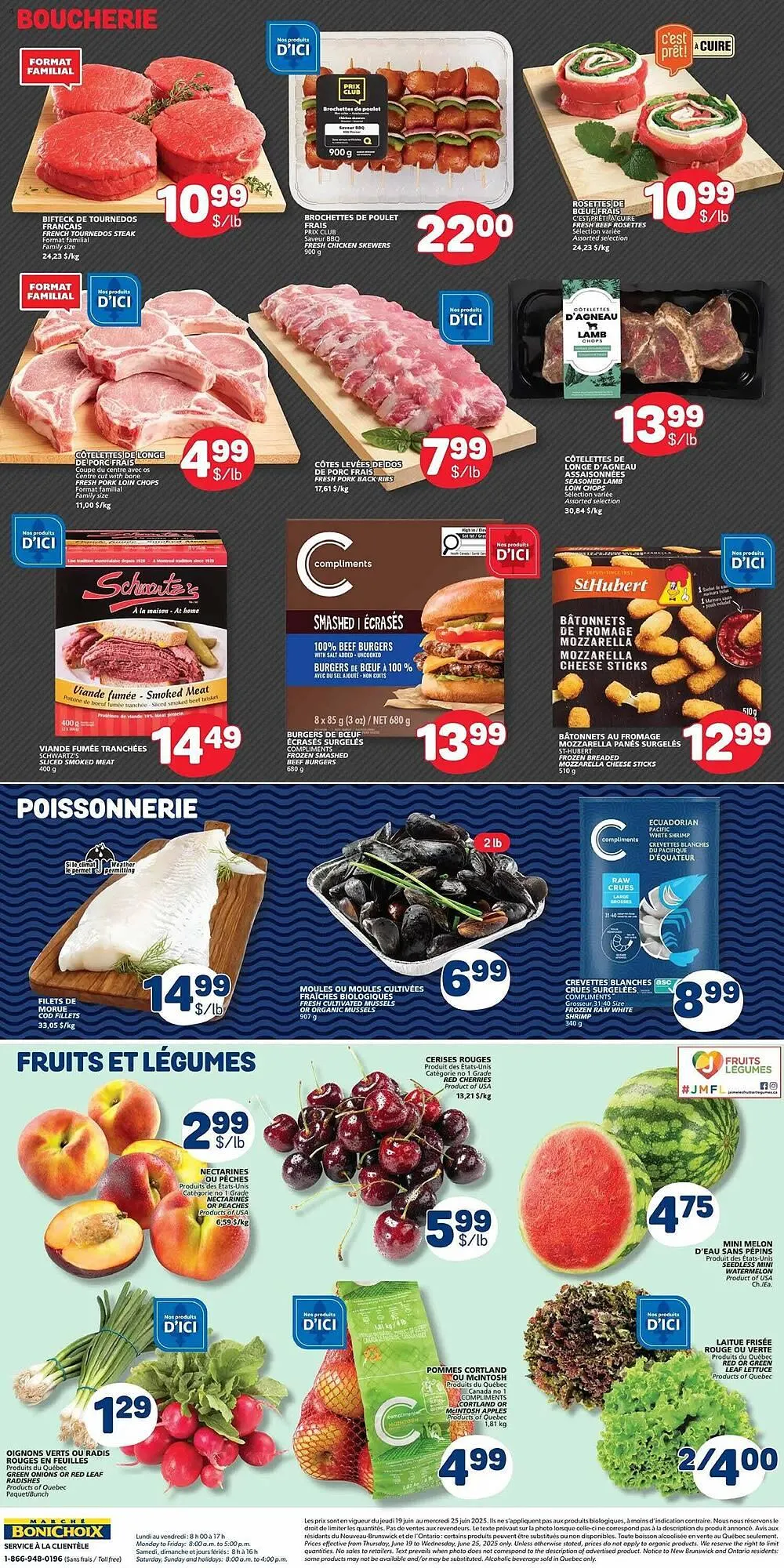 Marché Bonichoix flyer from June 18 to June 25 2025 - flyer page 2