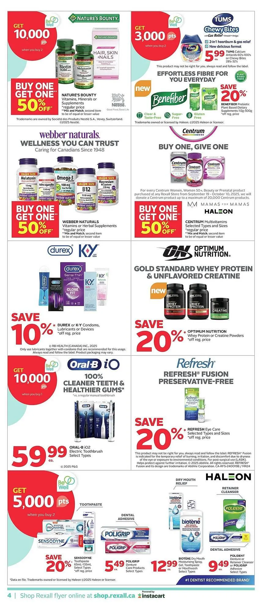 Rexall flyer from October 10 to October 17 2025 - flyer page 10