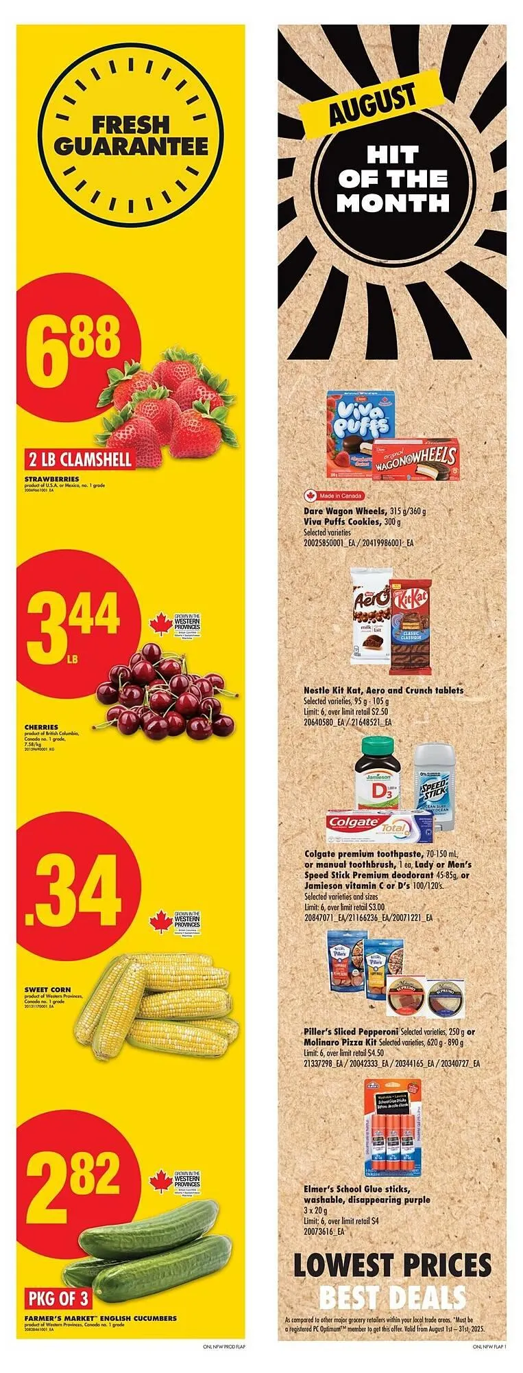 No Frills flyer from August 7 to August 13 2025 - flyer page 1