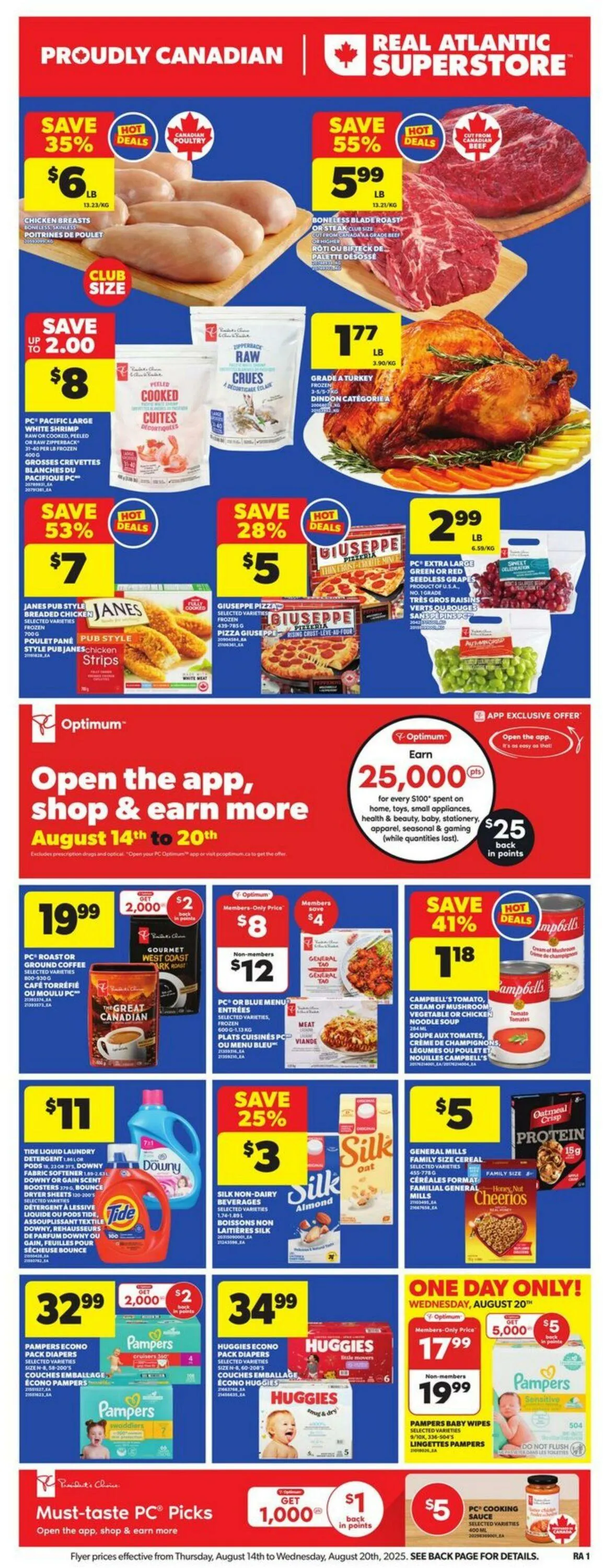 Atlantic Superstore Current flyer from August 14 to August 20 2025 - flyer page 3