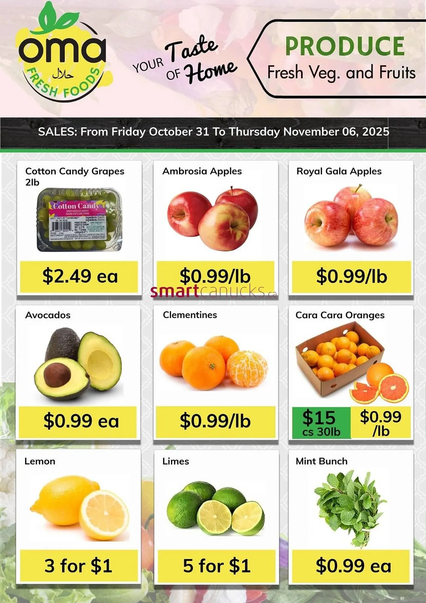 Oma Fresh Foods flyer from October 31 to November 6 2025 - flyer page 5
