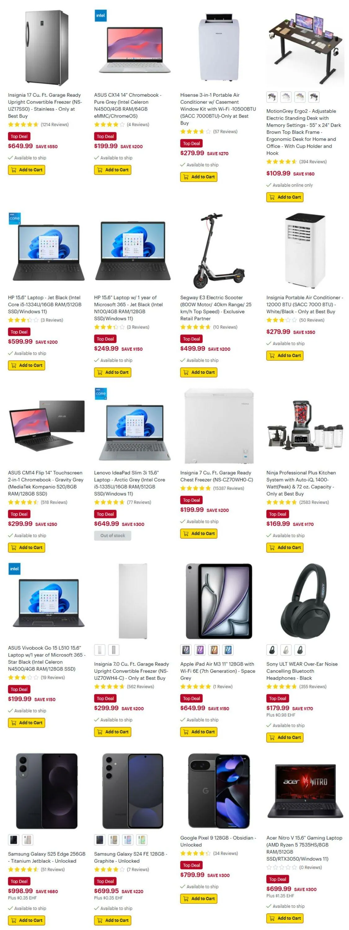 Best Buy Current flyer from August 19 to September 19 2025 - flyer page 4