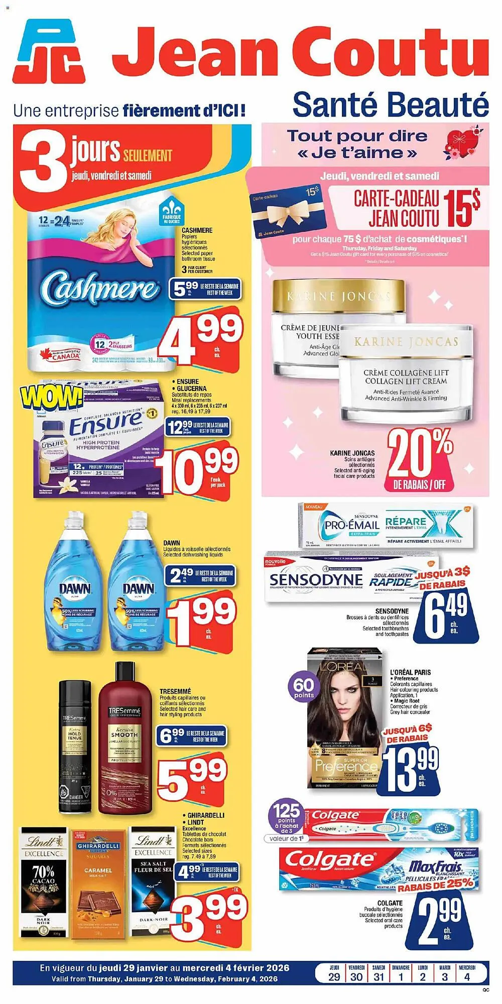 Jean Coutu flyer - 1