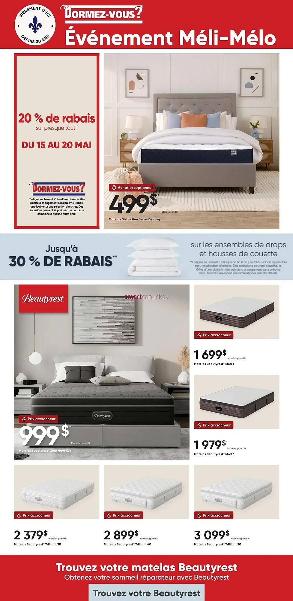 Dormez Vous flyer - 1