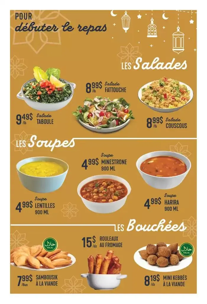 Weekly from February 13 to April 2 2025 - flyer page 2