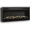 Entertainment Accessories Fireplace Insert - Black