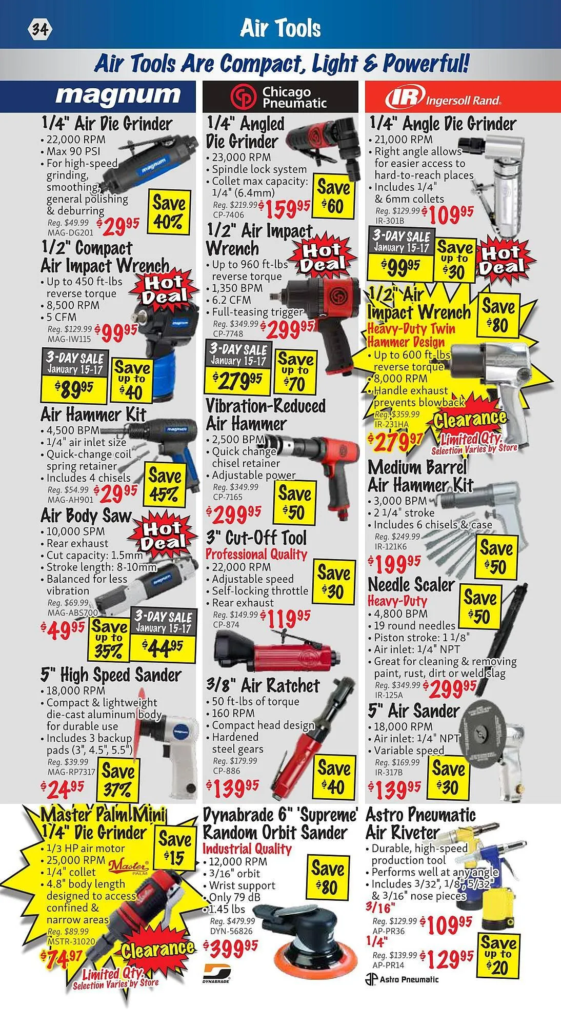 KMS Tools flyer from January 1 to January 31 2026 - flyer page 34