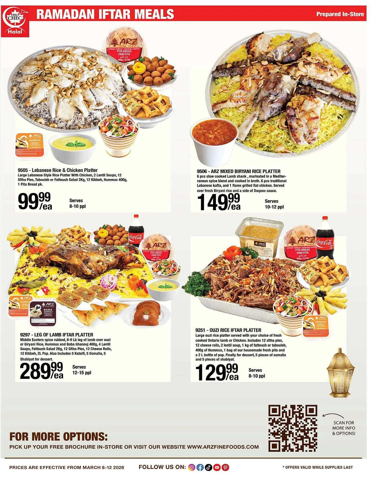 Arz Fine Foods flyer from March 6 to March 12 2026 - flyer page 3