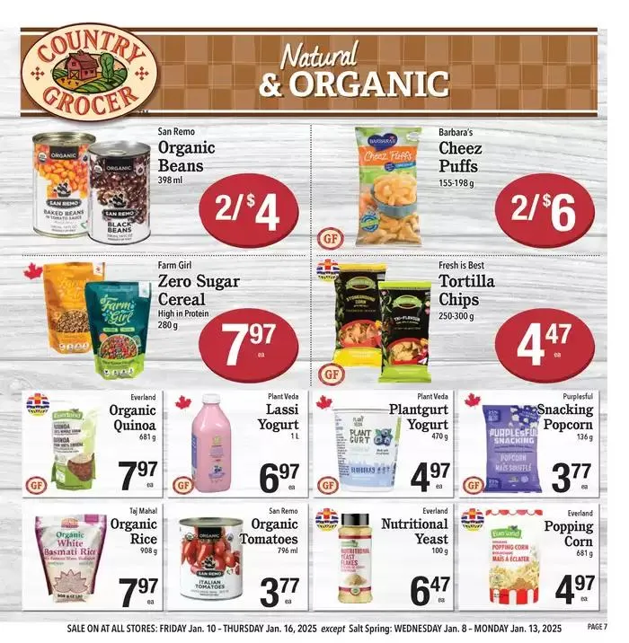 New offers to discover from January 8 to January 15 2025 - flyer page 7