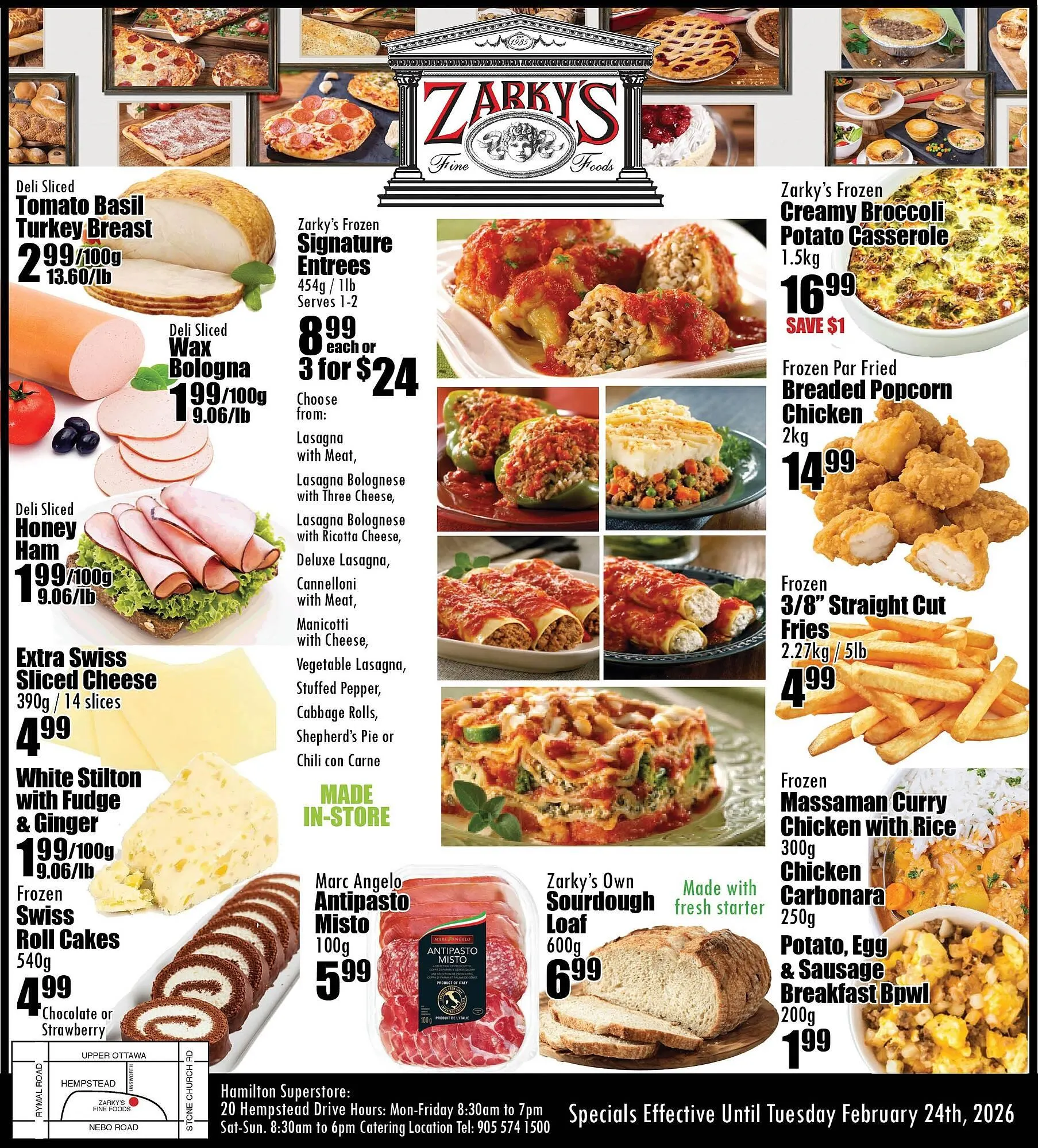 Zarky's flyer from February 18 to February 24 2026 - flyer page 1