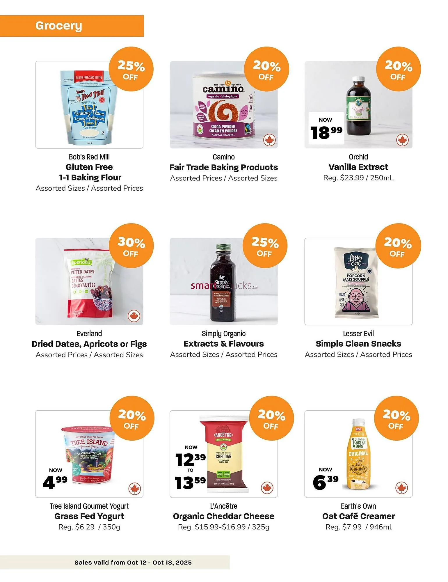 Blush Lane Organics flyer from October 12 to October 25 2025 - flyer page 3