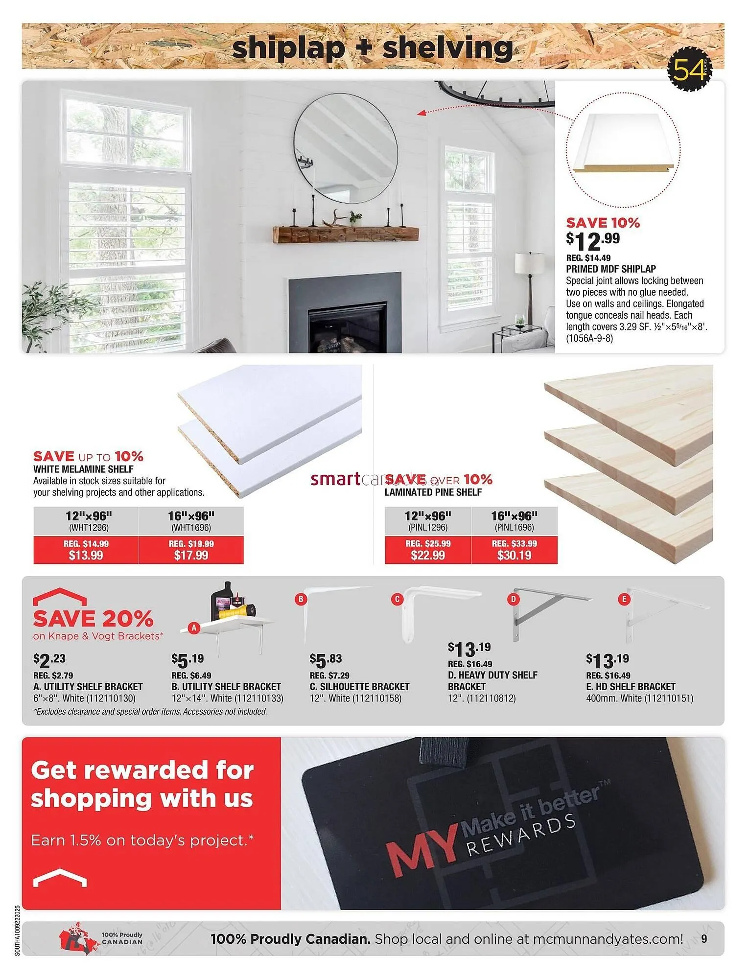 McMunn & Yates Building Supplies flyer from October 9 to October 15 2025 - flyer page 9