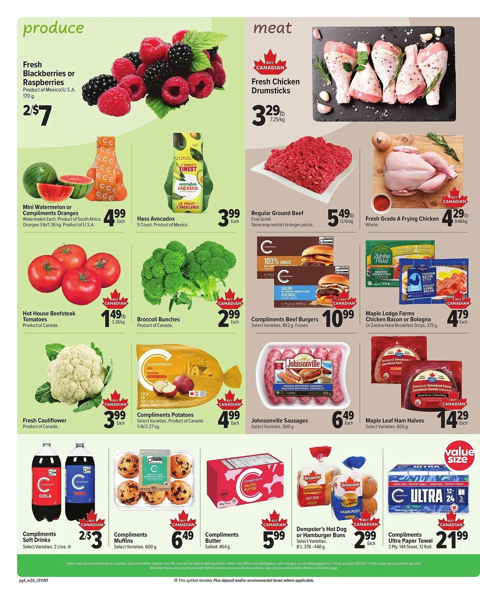 Clover Farm flyer from October 23 to October 29 2025 - flyer page 4