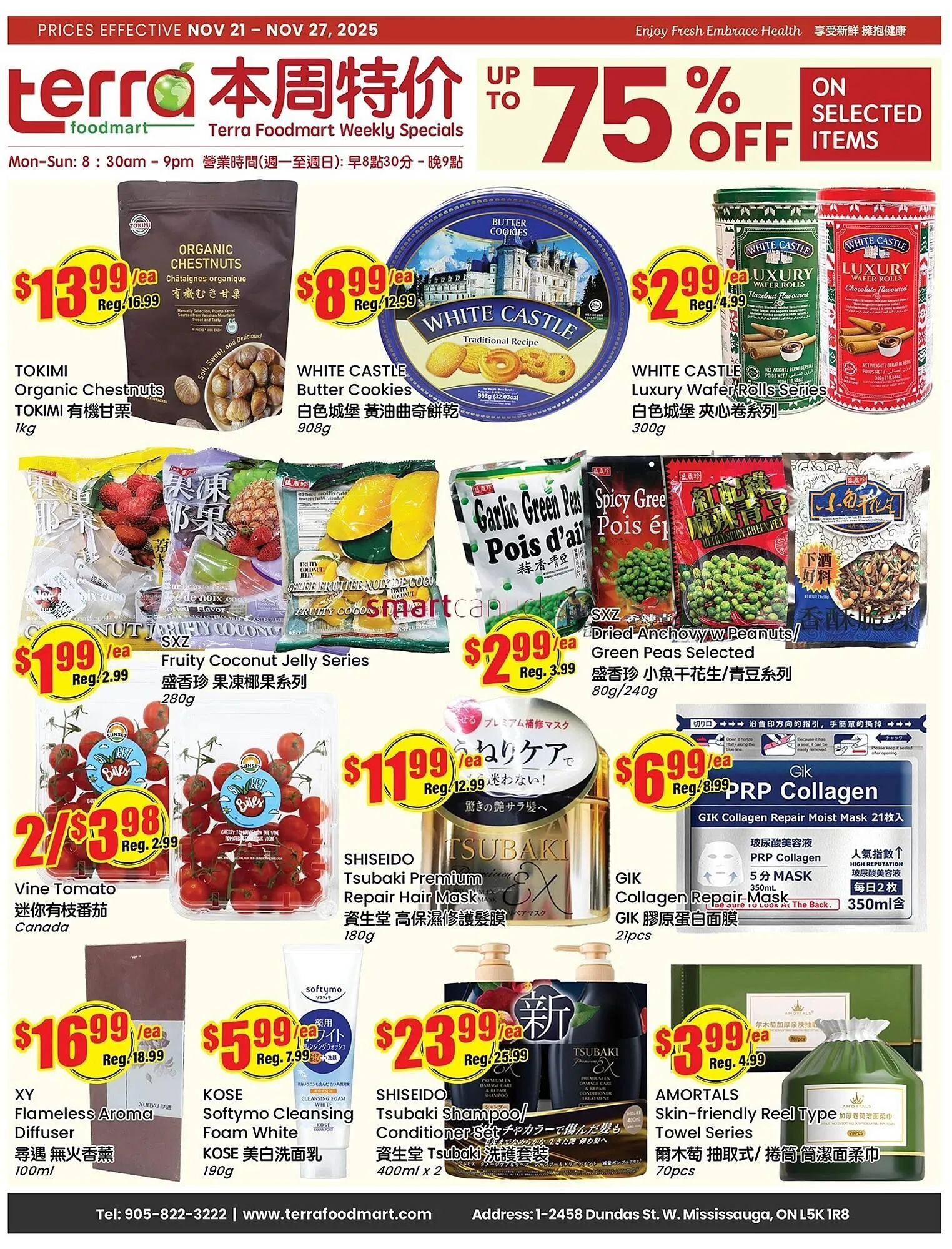 Terra Foodmart flyer from November 21 to November 27 2025 - flyer page 1