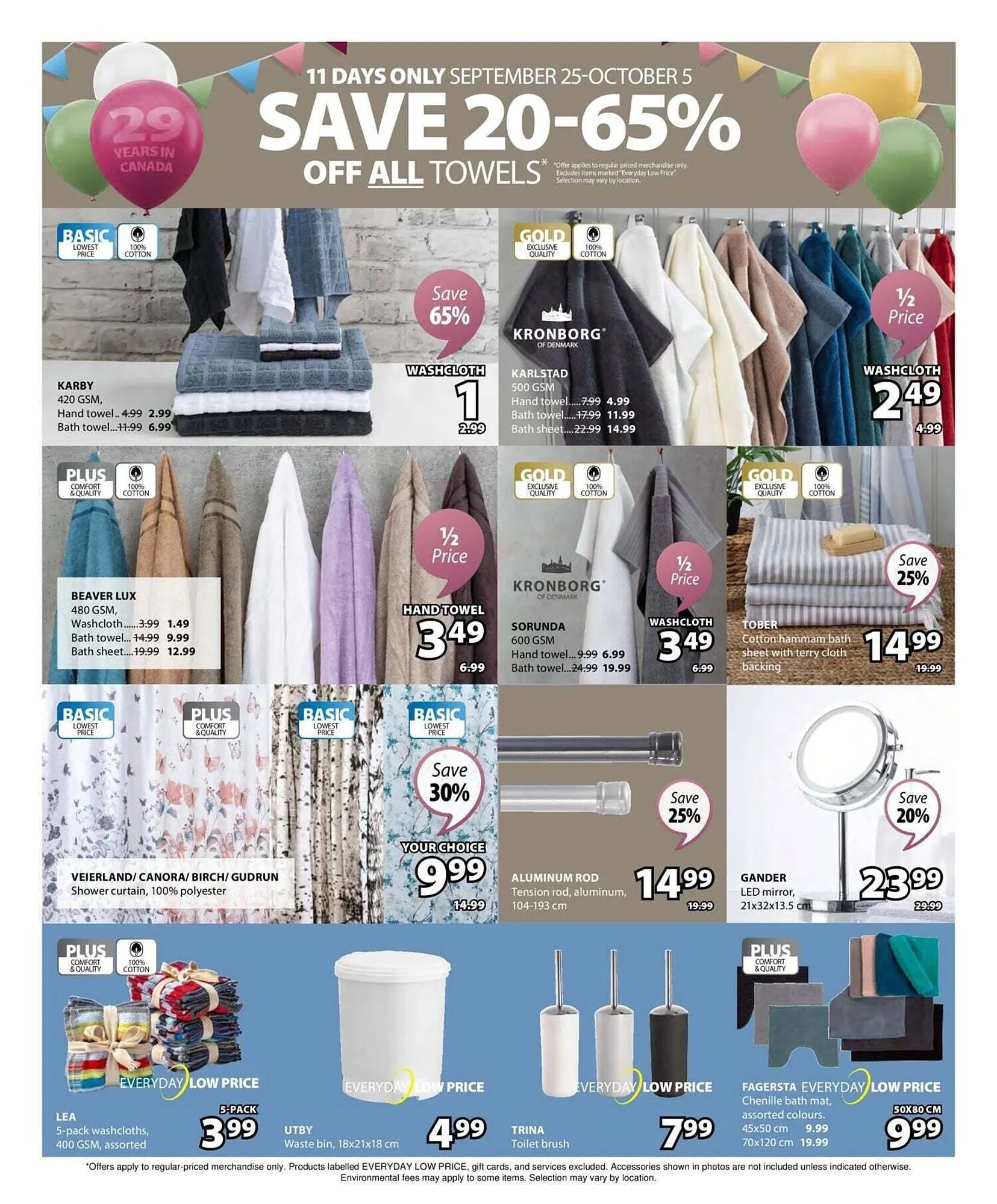 JYSK flyer from September 26 to October 3 2025 - flyer page 30