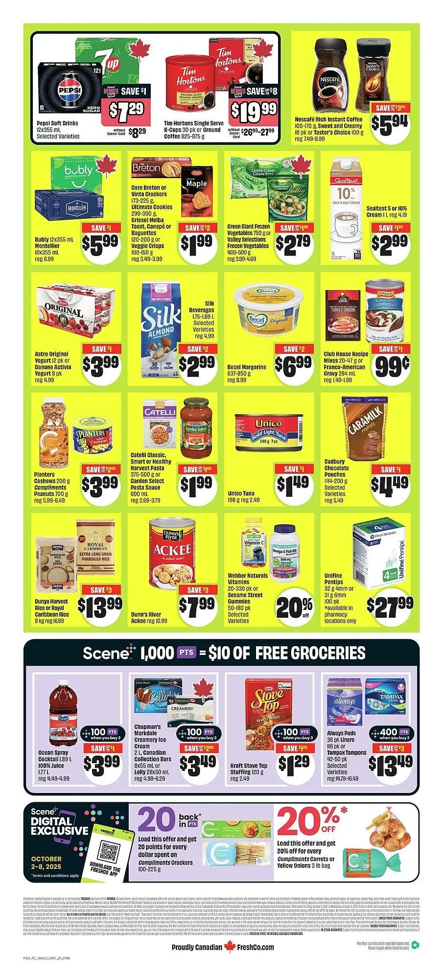 FreshCo flyer from October 2 to October 9 2025 - flyer page 2