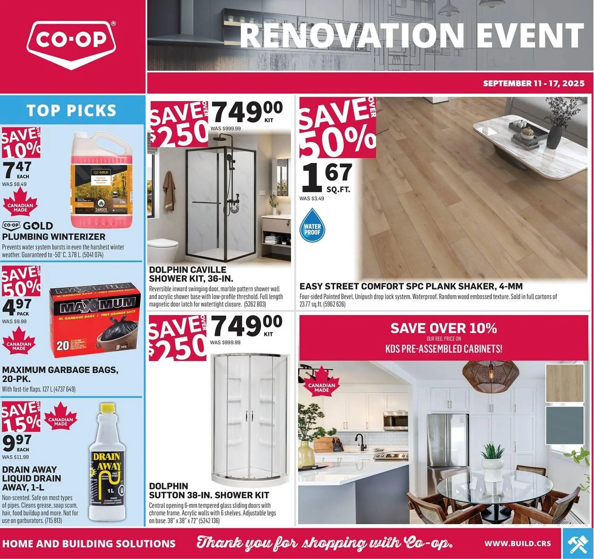 Co-Op Food flyer from September 11 to September 17 2025 - flyer page 1