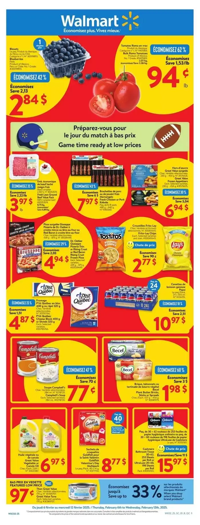 Our best deals for you from February 6 to February 13 2025 - flyer page 1