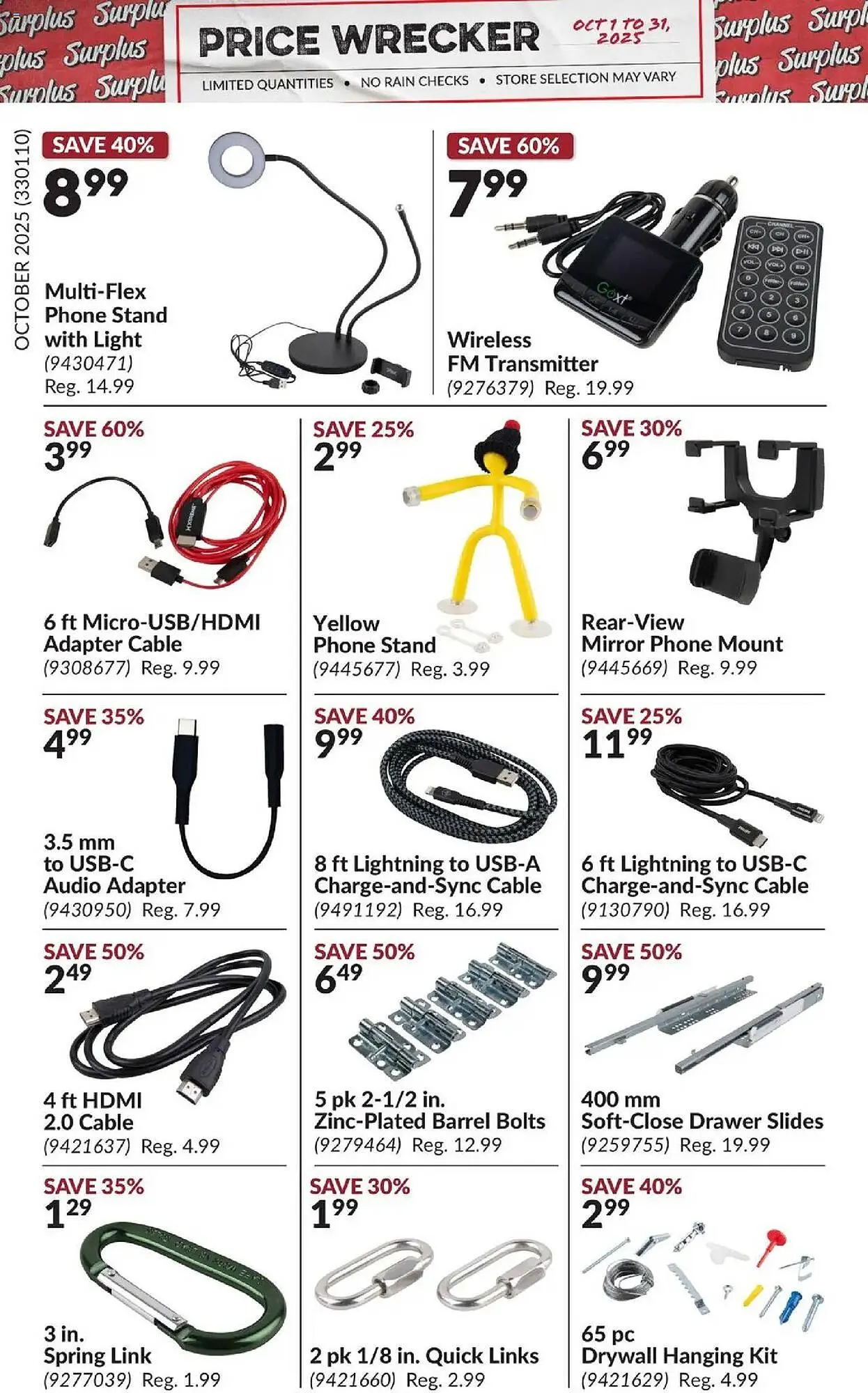 Princess Auto flyer from October 1 to November 1 2025 - flyer page 7