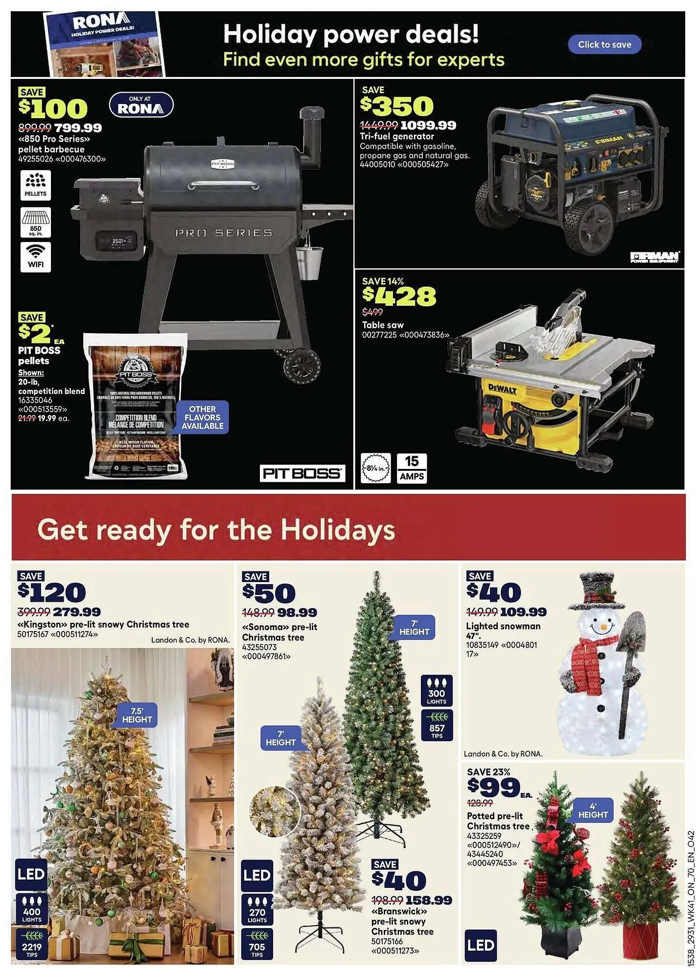 RONA flyer from November 6 to November 13 2025 - flyer page 3