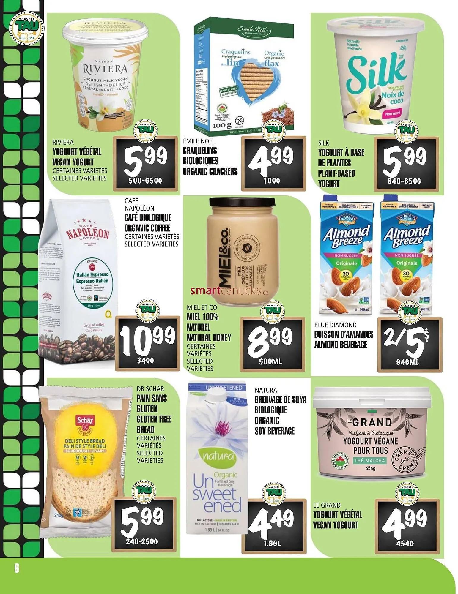 Marches Tau flyer from September 30 to October 13 2024 - flyer page 6