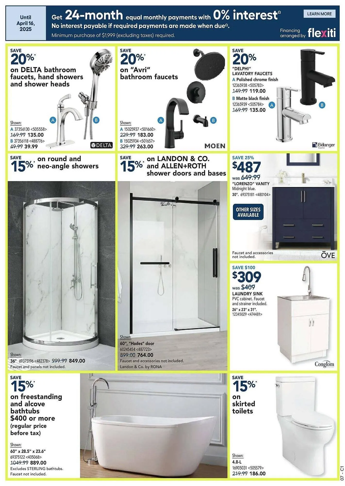 RONA flyer from April 11 to May 2 2025 - flyer page 19