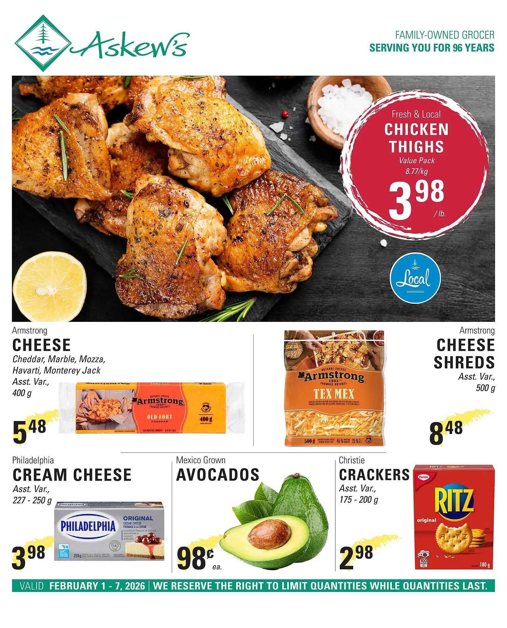 Askews Foods flyer from February 1 to February 7 2026 - flyer page 1