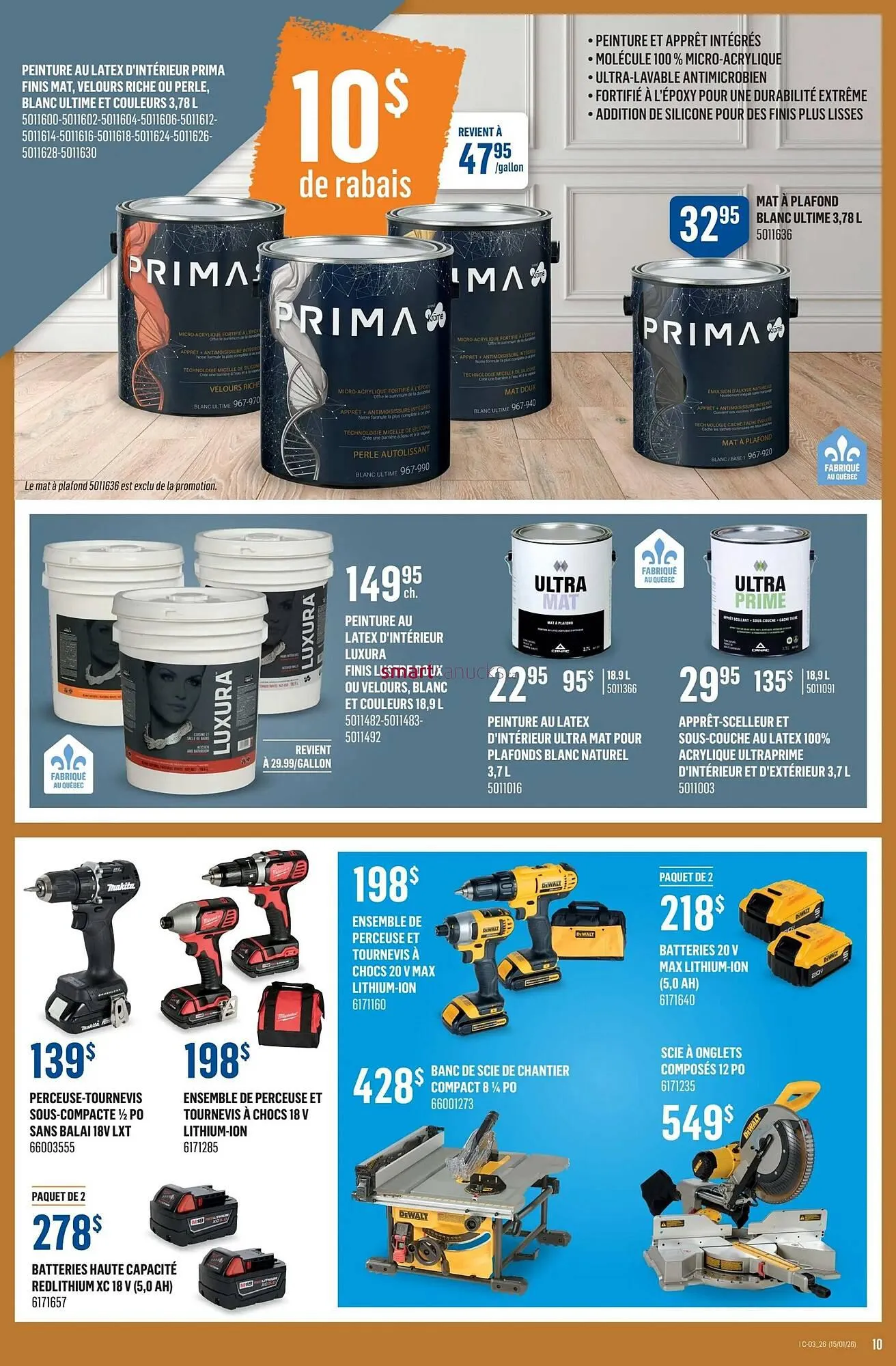 Canac flyer from January 15 to January 21 2026 - flyer page 10