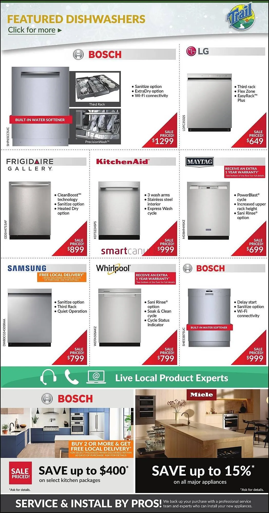 Trail Appliances flyer from January 1 to January 7 2026 - flyer page 6