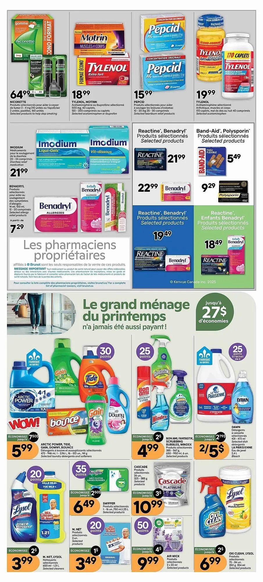 Brunet flyer from May 8 to May 22 2025 - flyer page 2