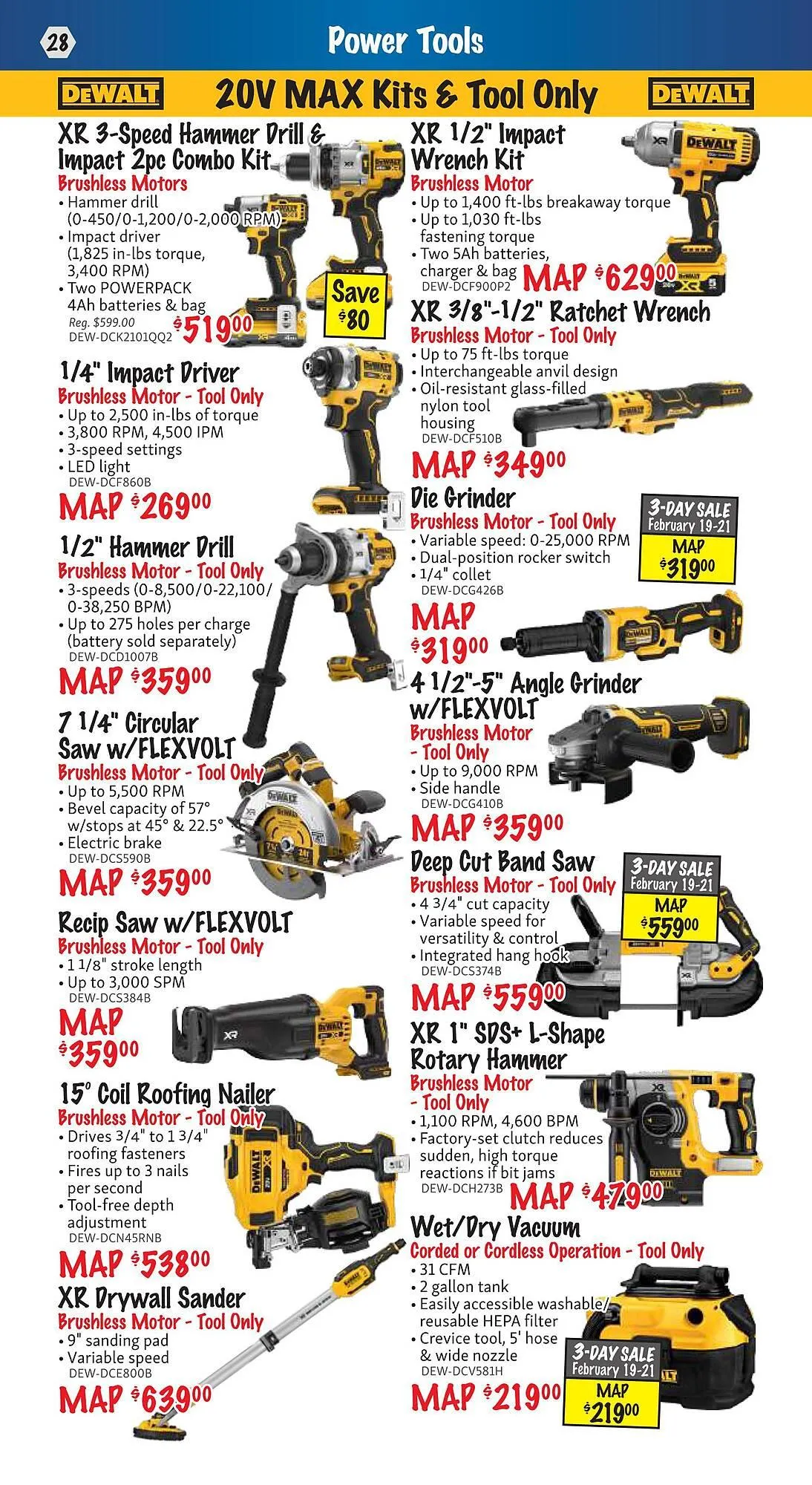 KMS Tools flyer from February 1 to February 28 2026 - flyer page 28