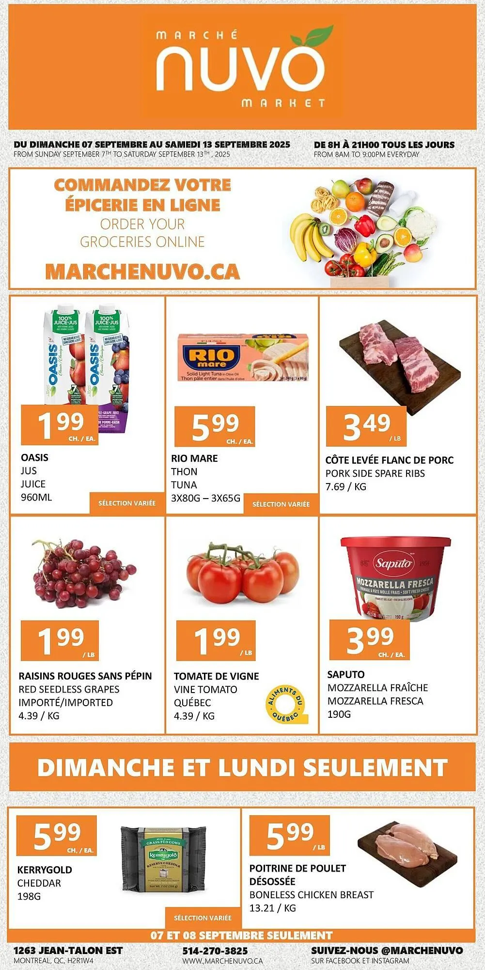 Marche Nuvo flyer from September 10 to September 17 2025 - flyer page 1
