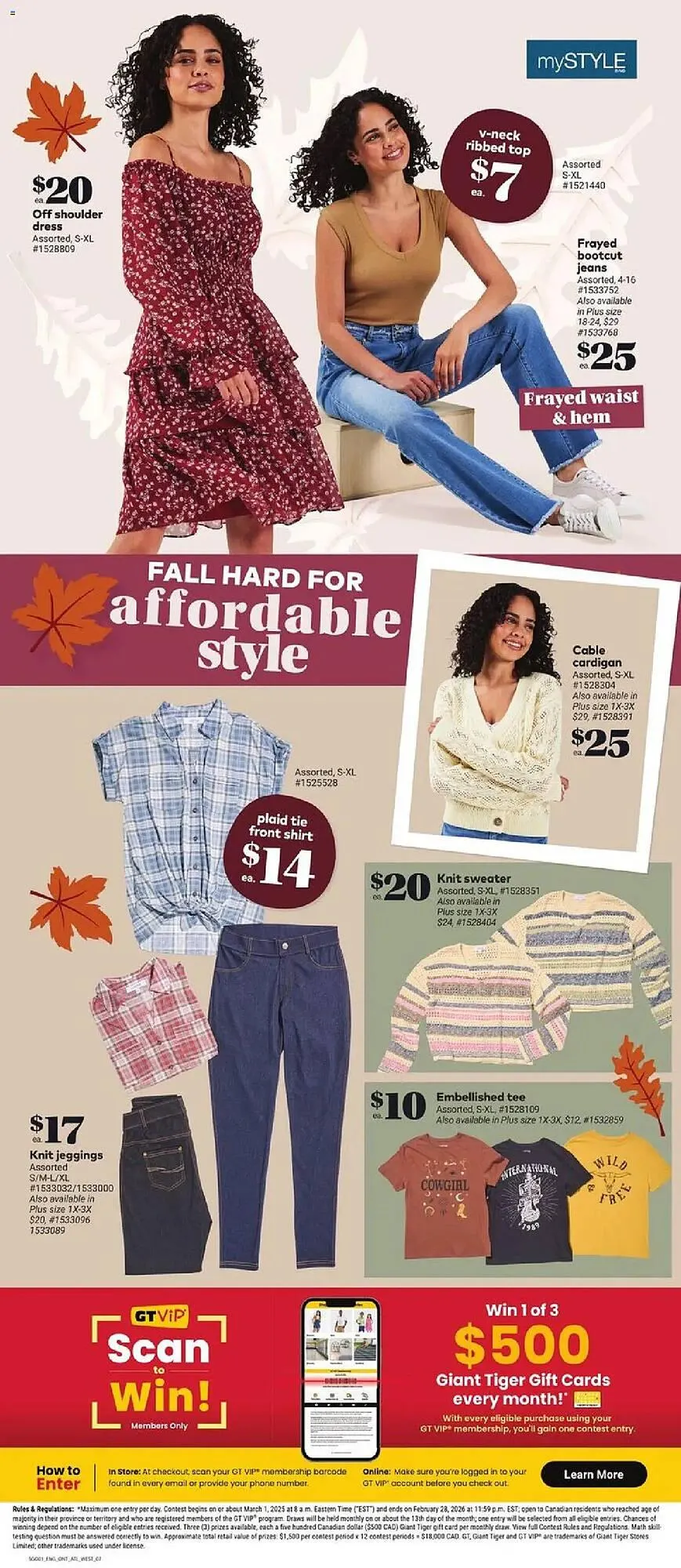 Giant Tiger flyer from August 5 to August 11 2025 - flyer page 9