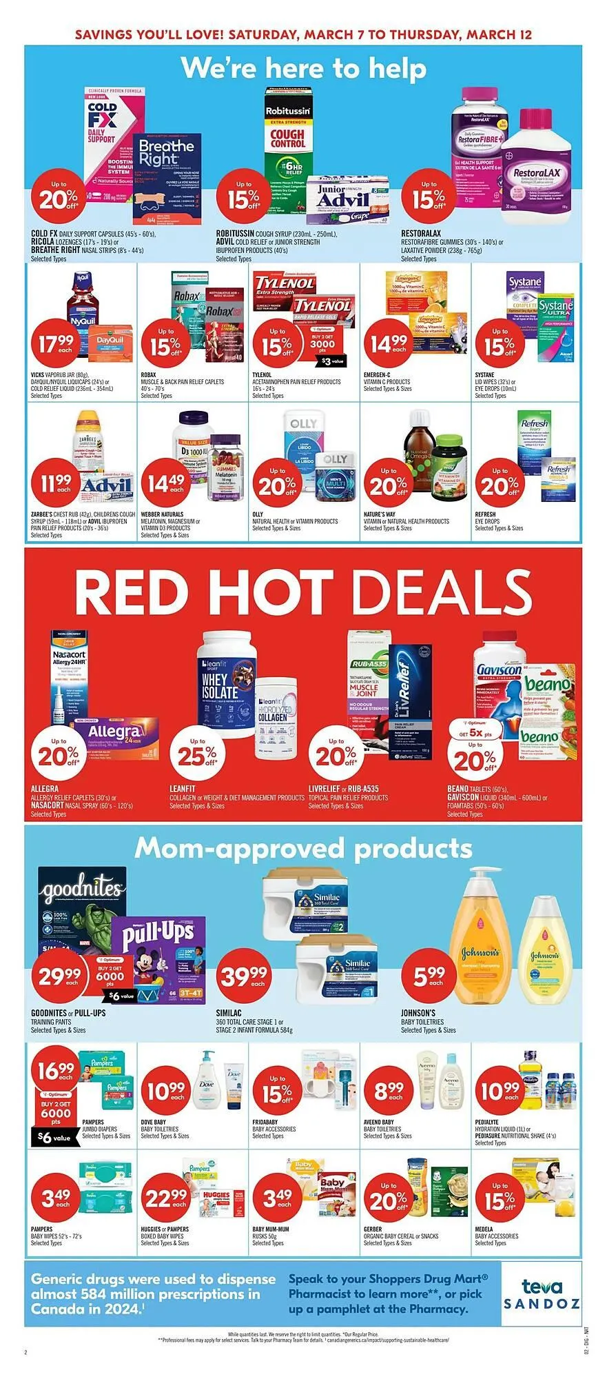 Shoppers Drug Mart flyer from March 7 to March 12 2026 - flyer page 5