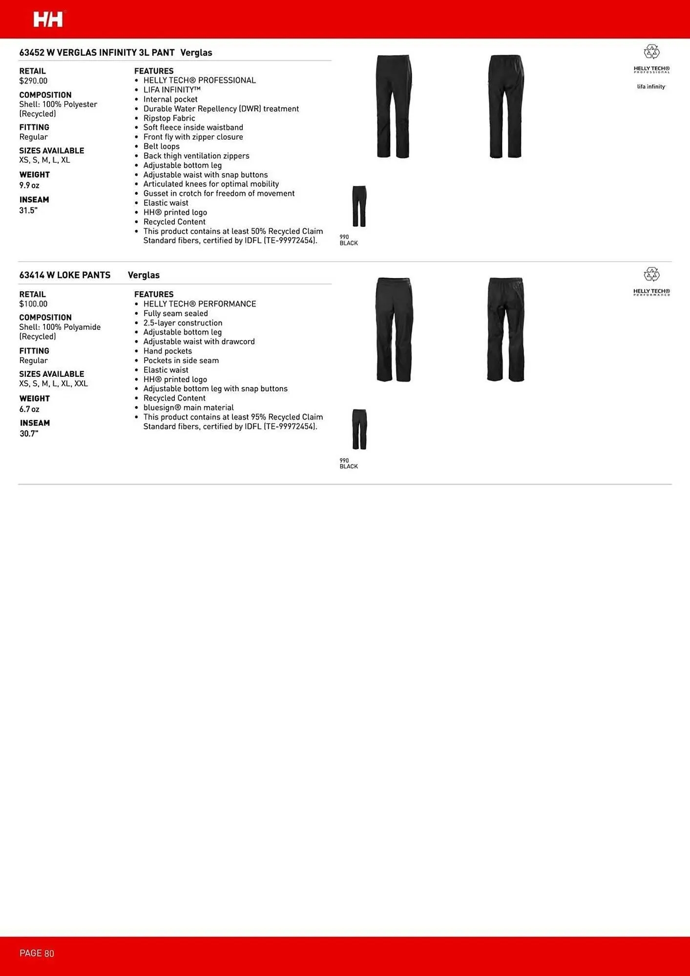 Helly Hansen flyer from March 12 to May 31 2026 - flyer page 80