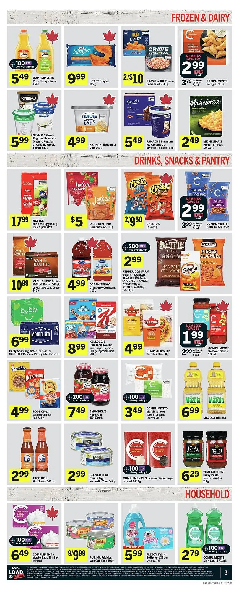 IGA flyer from March 5 to March 12 2026 - flyer page 4